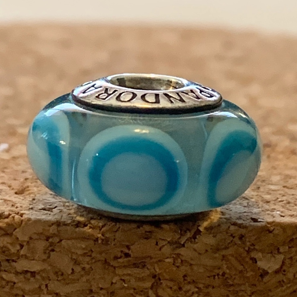 Pandora glass charm